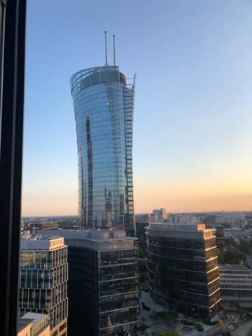 Luxury Apartments In Platinium Towers วอร์ซอ ภายนอก รูปภาพ